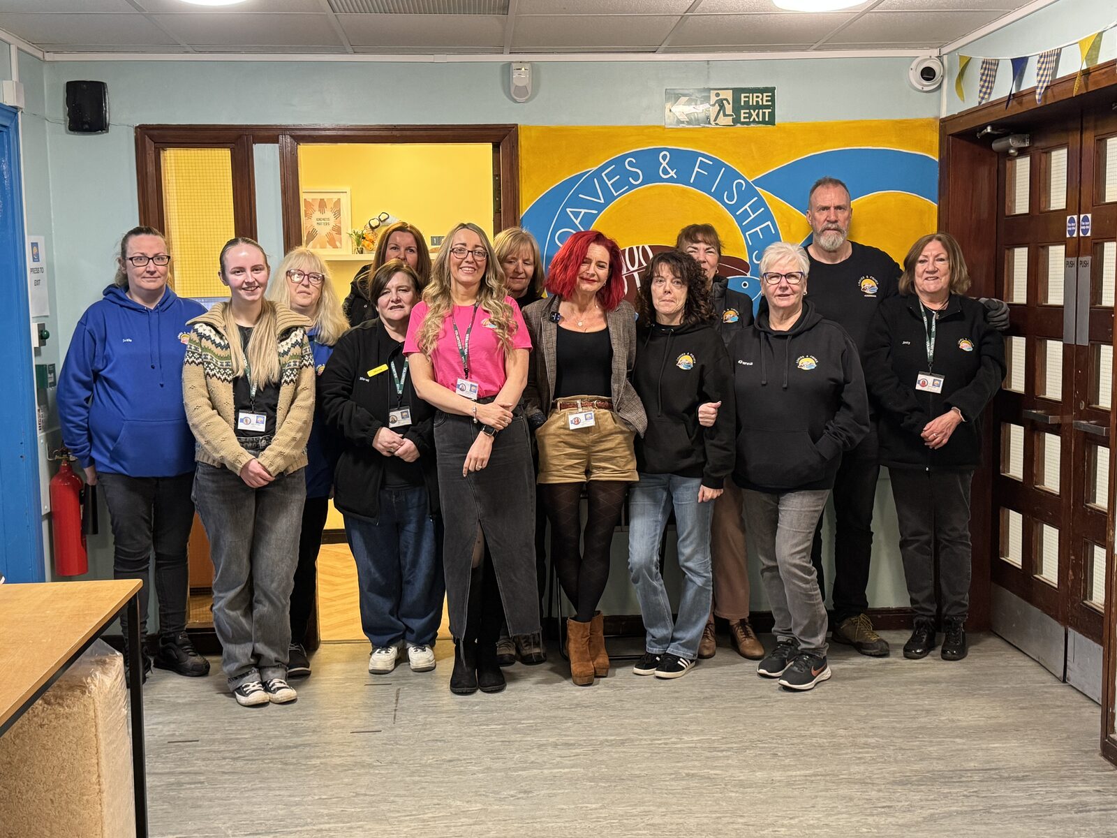The Loaves and Fishes team at the Greenhills Community Hub