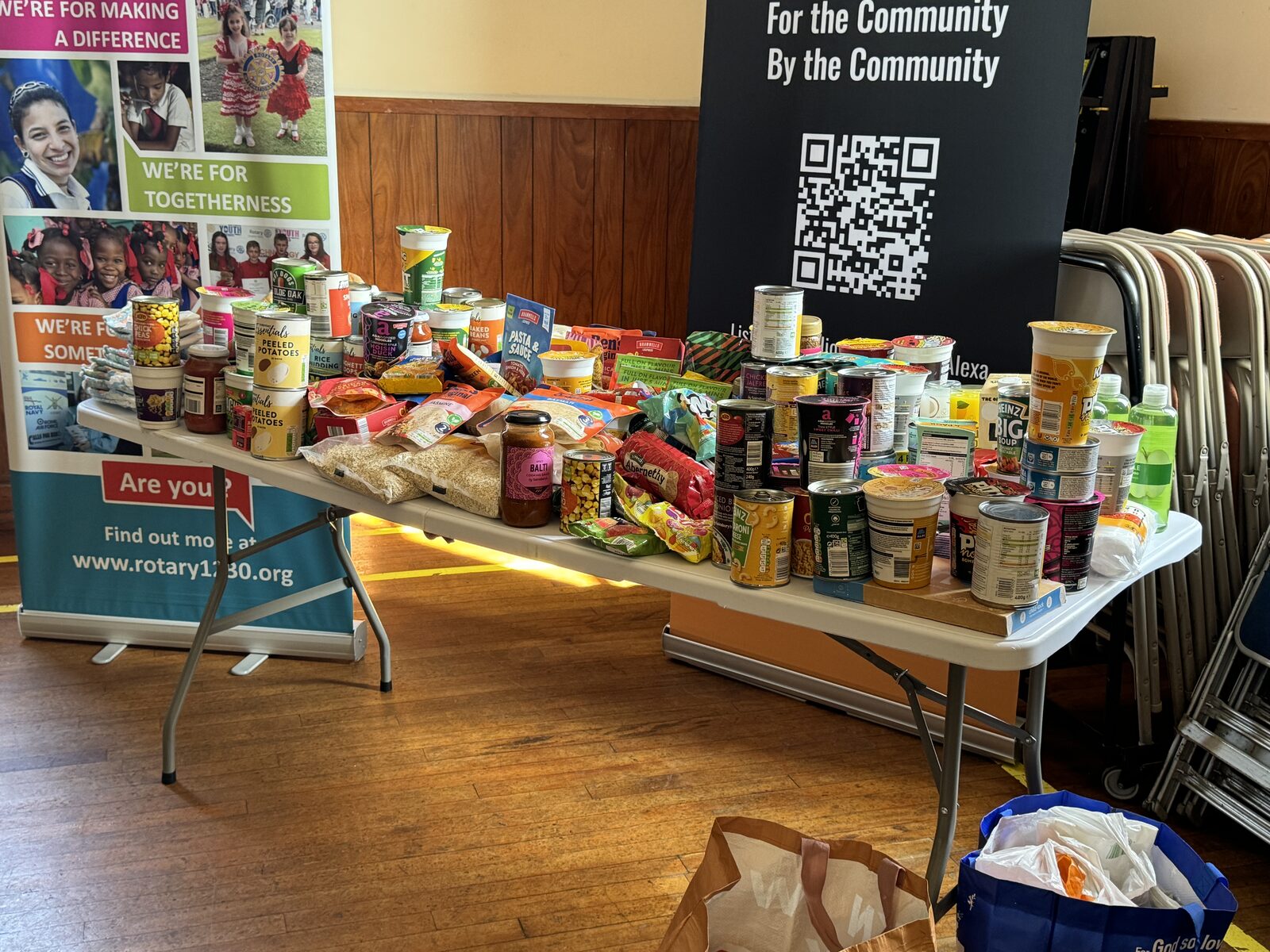 Loaves and Fishes community moment