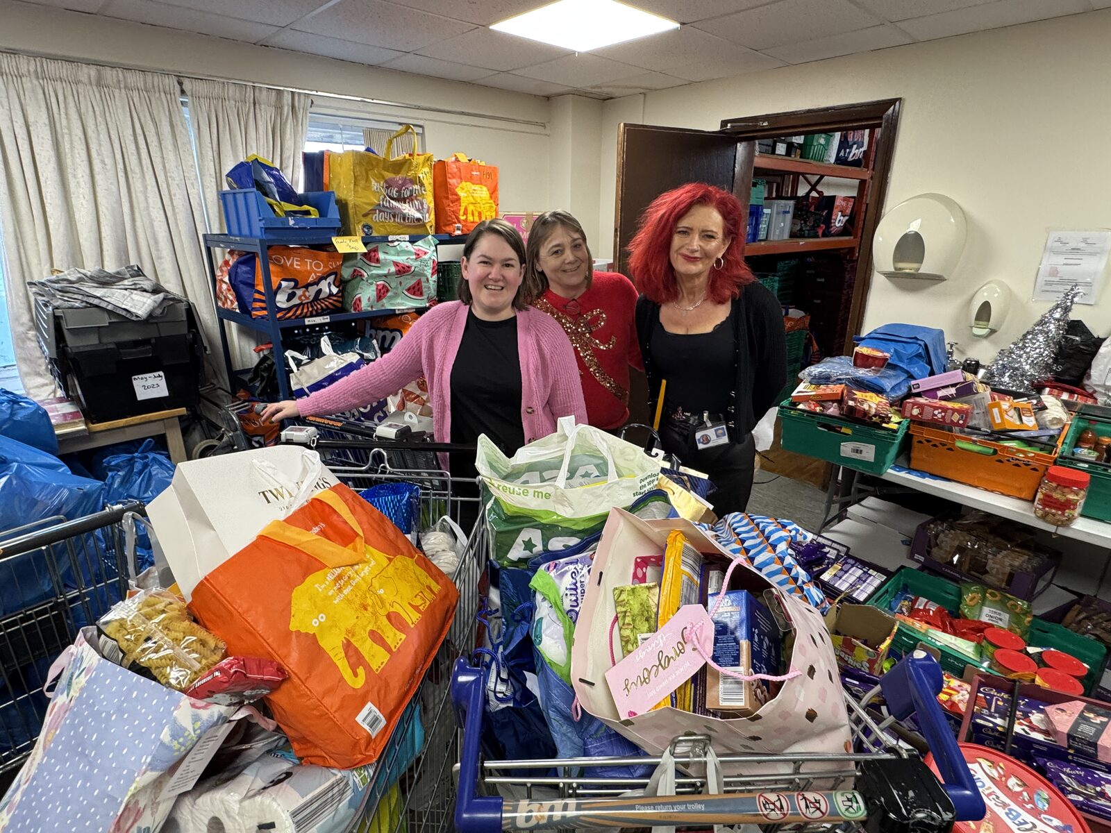 Toys donated to Loaves and Fishes