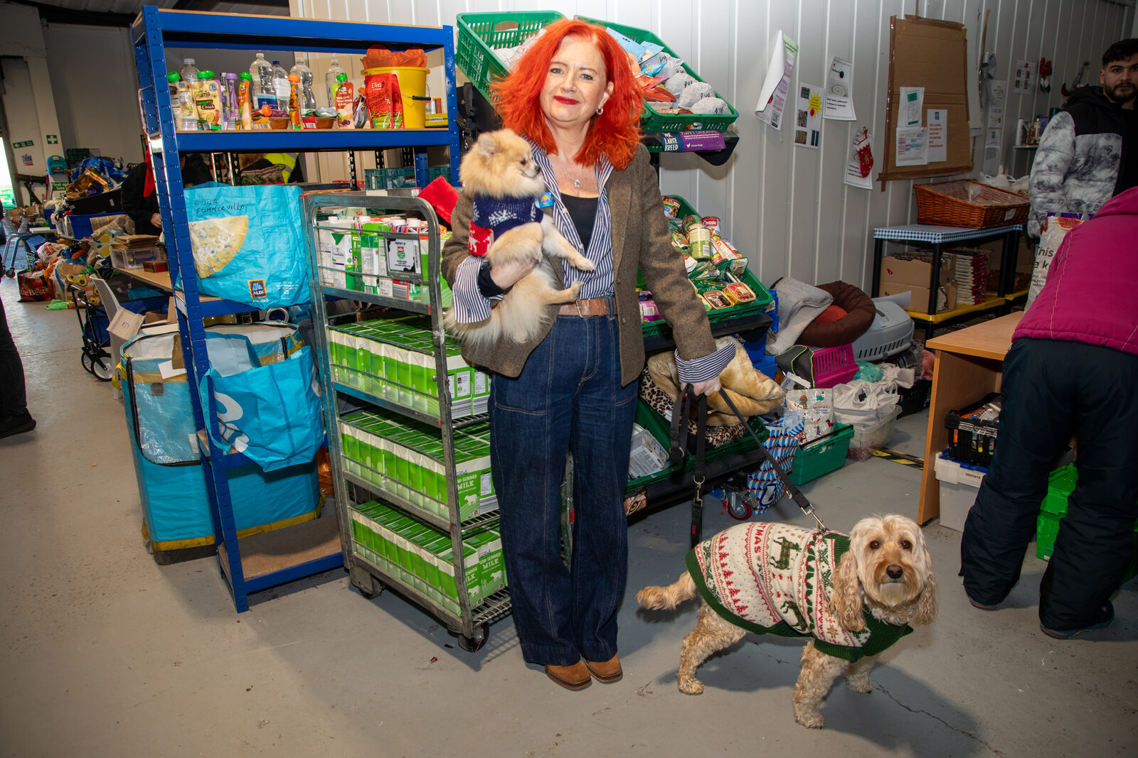 Pet food donations
